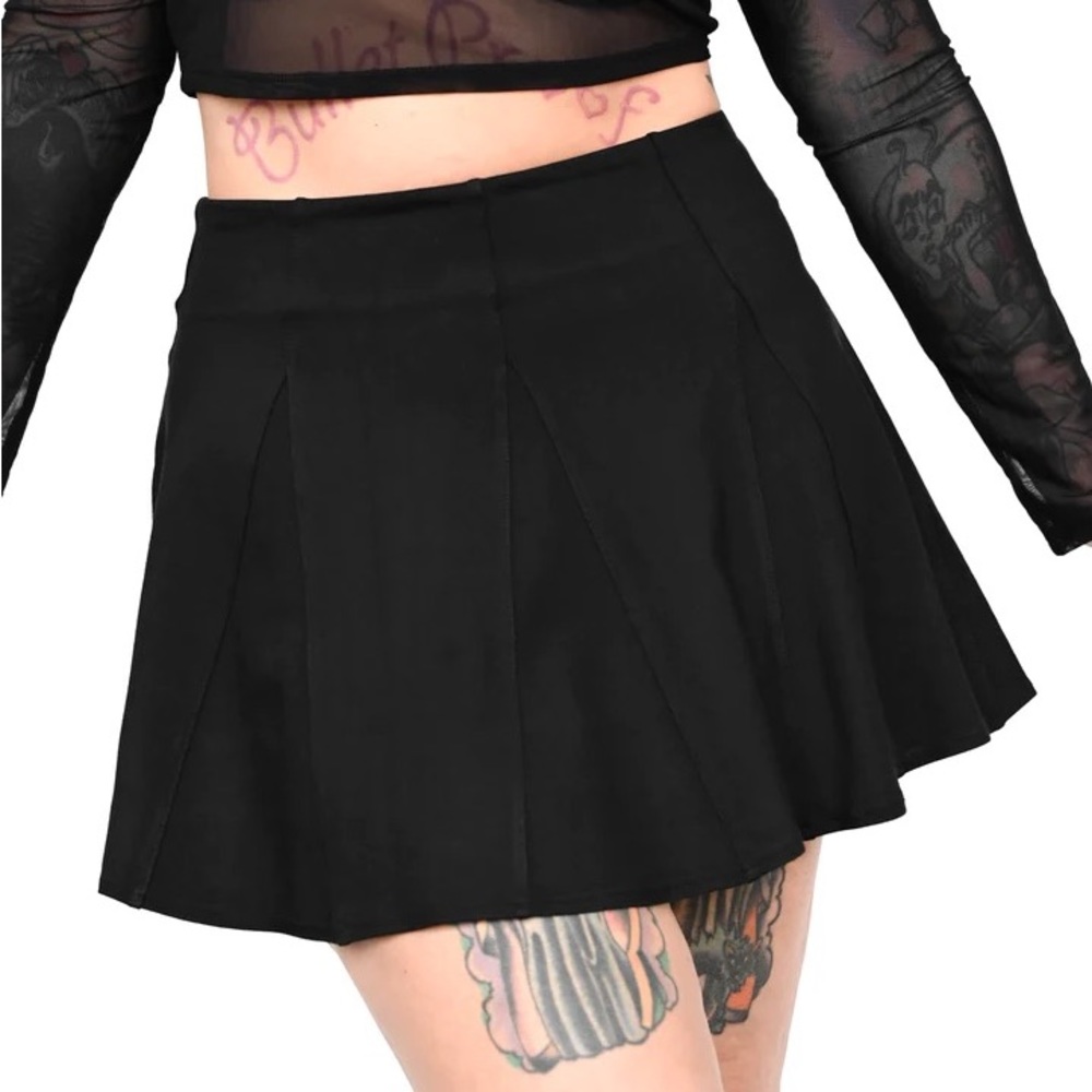 Foxblood mini tennis skirt with built in shorts
